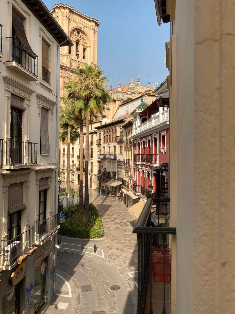 Exterior view of Study to rent in  Granada Capital  with Heating, Furnished and Washing machine