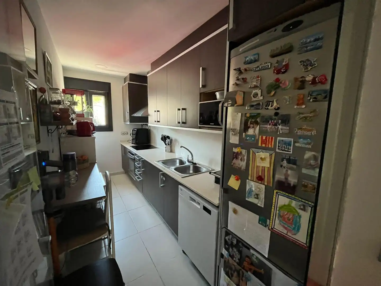 Cocina de Planta baja en venta en Els Pallaresos con Aire acondicionado, Parquet y Terraza