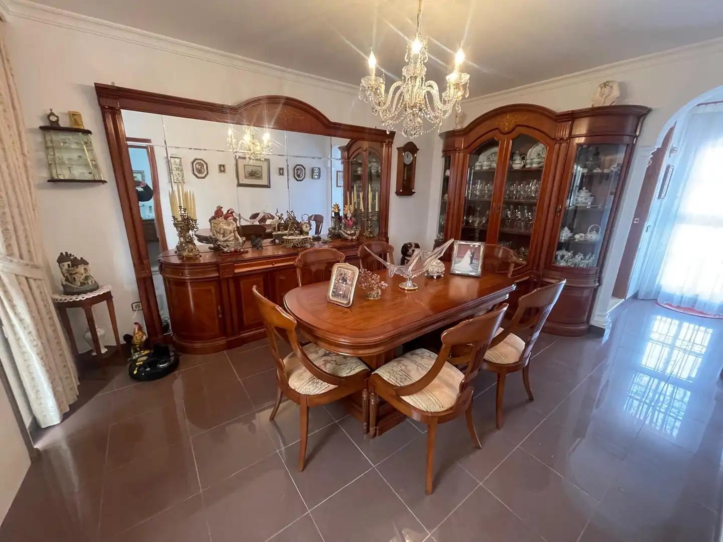 Dining room of Detached homes for sale in Málaga  with Air Conditioner, Terrace and Balcony