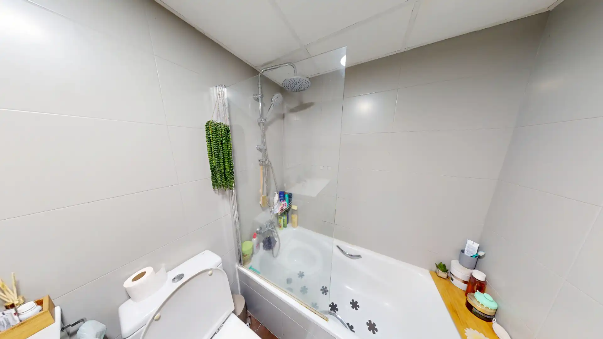 Bathroom of Flat for sale in Roquetas de Mar  with Air Conditioner, Heating and Private garden