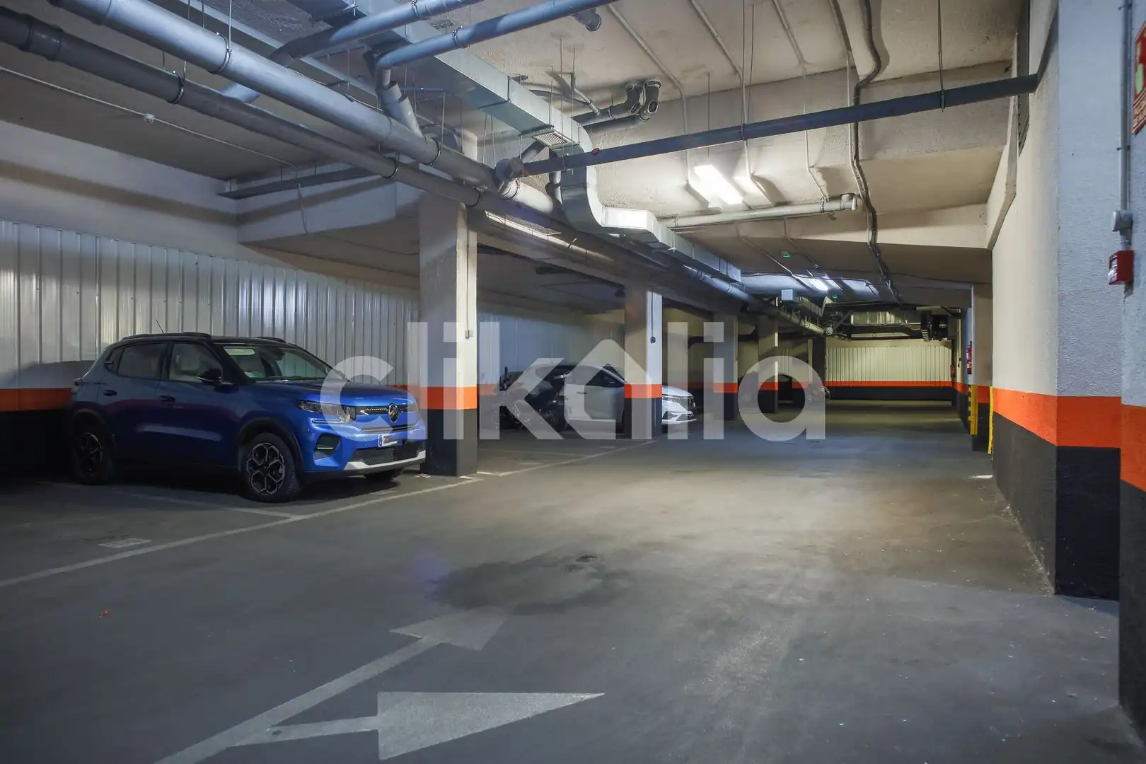 Parking of Flat for sale in Móstoles  with Heating, Storage room and Swimming Pool
