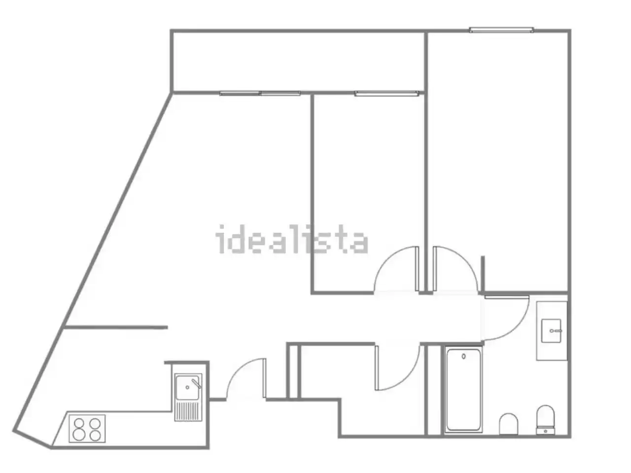 Wohnung zum Verkauf in Cornellà de Llobregat mit Balkon