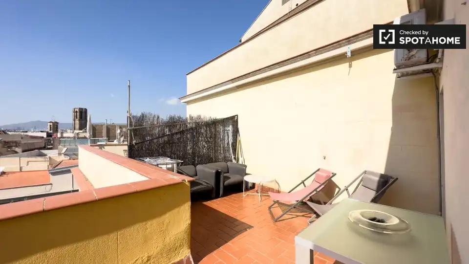 Flat with terrace to rent in Ciutat Vella, imagen 7