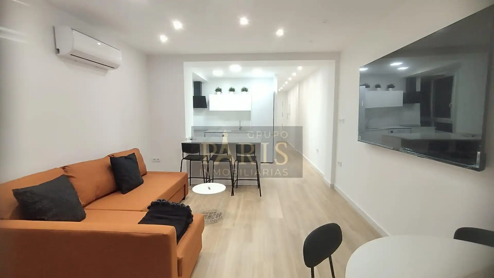 Sala de estar de Piso de alquiler en Cartagena con Amueblado