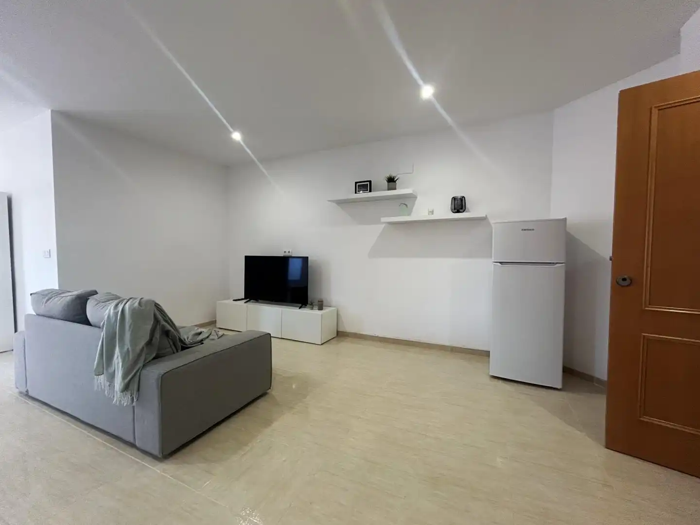 Sala de estar de Apartamento de alquiler en Burriana / Borriana con Aire acondicionado, Calefacción y Amueblado