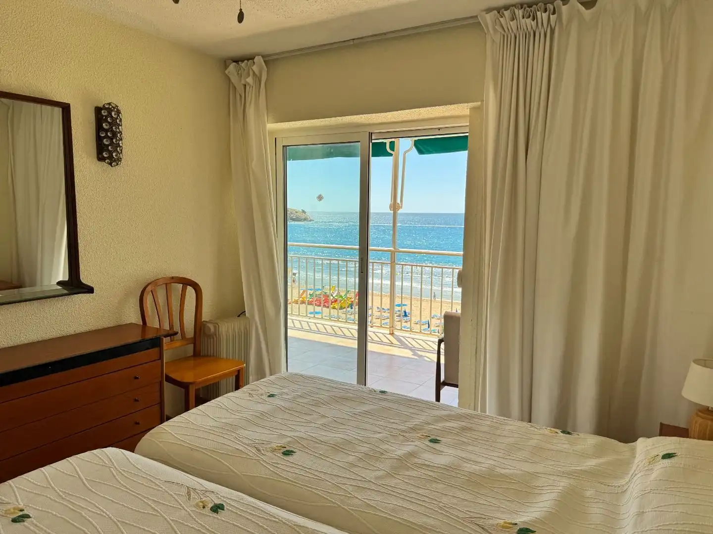 Bedroom of Flat for sale in Orxeta  with Air Conditioner