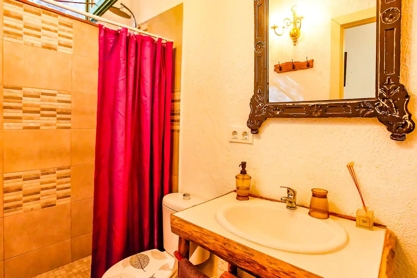 Baño de Finca rústica en venta en Arbúcies con Calefacción, Terraza y Trastero