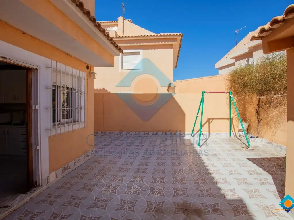 Vista exterior de Casa o chalet en venta en Mazarrón con Aire acondicionado, Jardín privado y Terraza