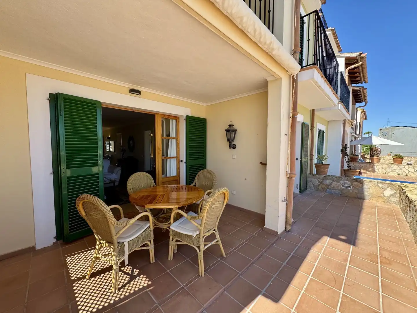 Terraza de Apartamento de alquiler en Campos con Aire acondicionado, Calefacción y Terraza