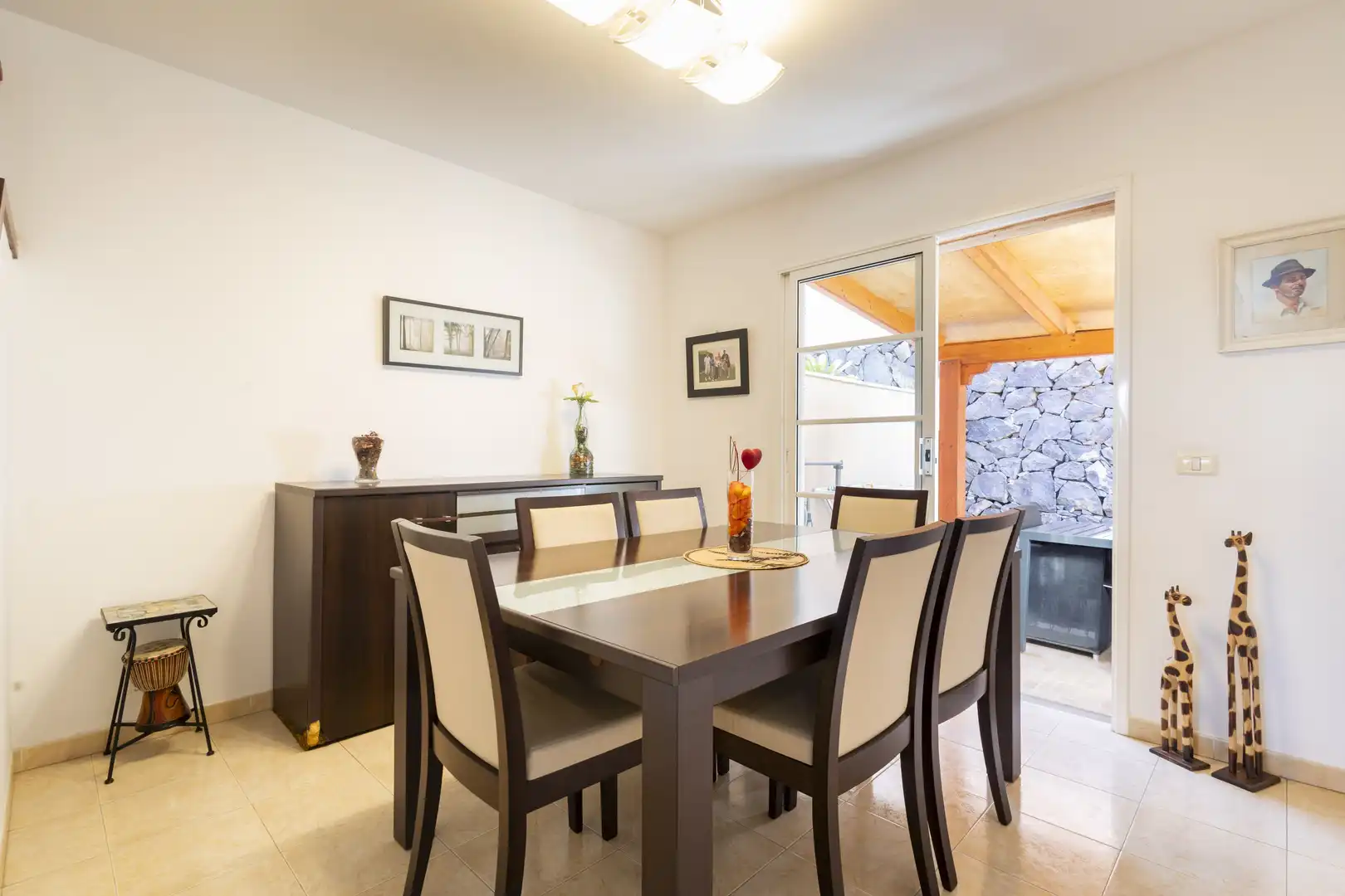 Comedor de Casa adosada en venta en Santa Cruz de Tenerife con Jardín privado y Terraza