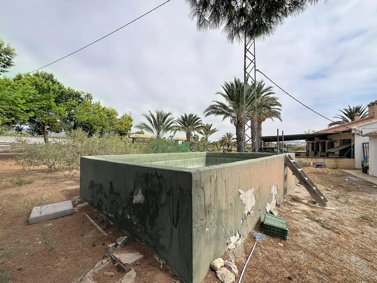 Vista exterior de Finca rústica en venda en Pulpí amb Aire condicionat, Jardí privat i Terrassa