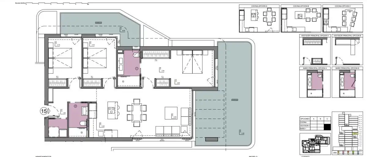 Apartment mit Pool zum Verkauf in Marisol Park - Ortembach - Los Almendros, imagen 11