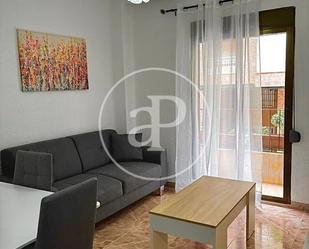 Living room of Flat to rent in  Valencia Capital  with Heating, Furnished and Balcony