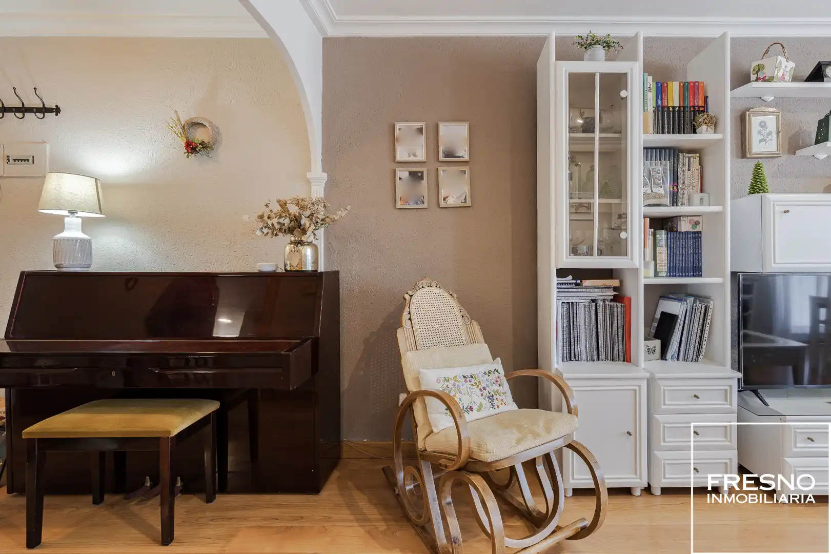 Wohnzimmer von Wohnung zum Verkauf in Algete mit Heizung, Parkett und Terrasse