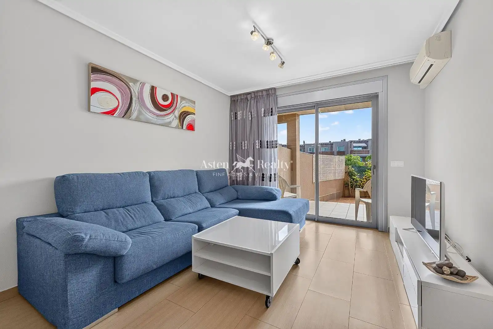 Balcony of Flat for sale in Granadilla de Abona  with Air Conditioner, Private garden and Terrace