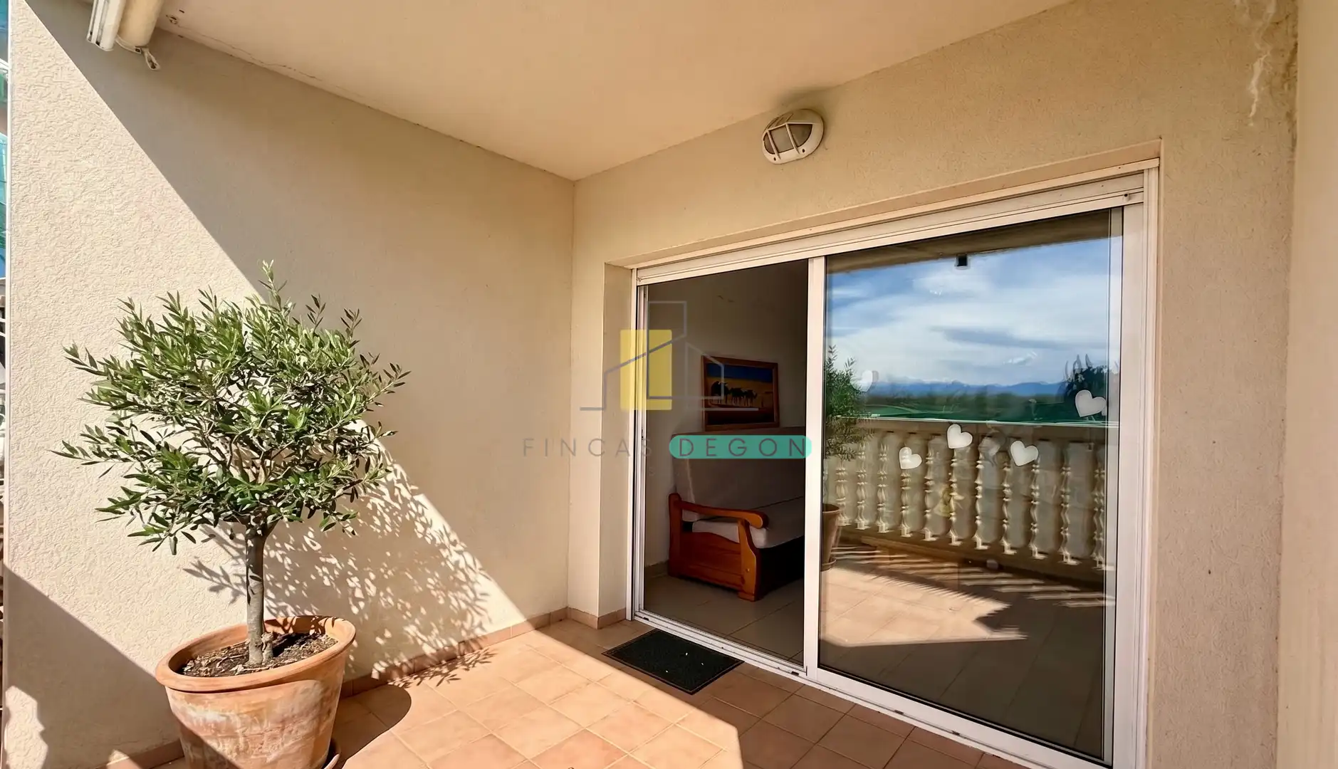 Terraza de Apartamento en venta en Empuriabrava con Calefacción, Terraza y Amueblado
