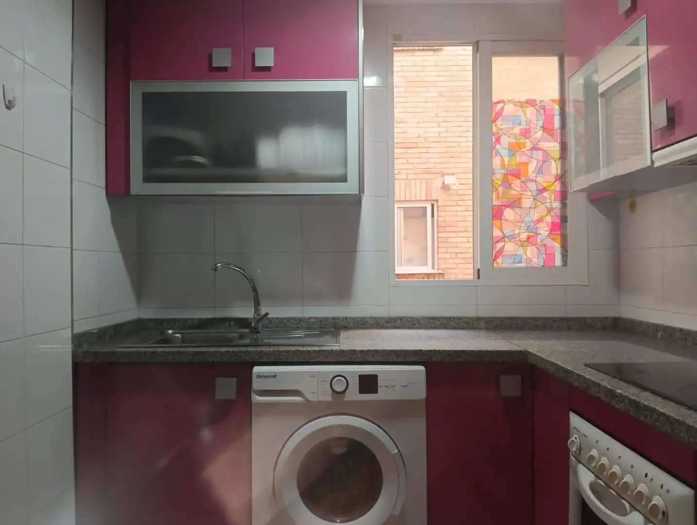 Cocina de Piso de alquiler en Granada con Terraza y Amueblado