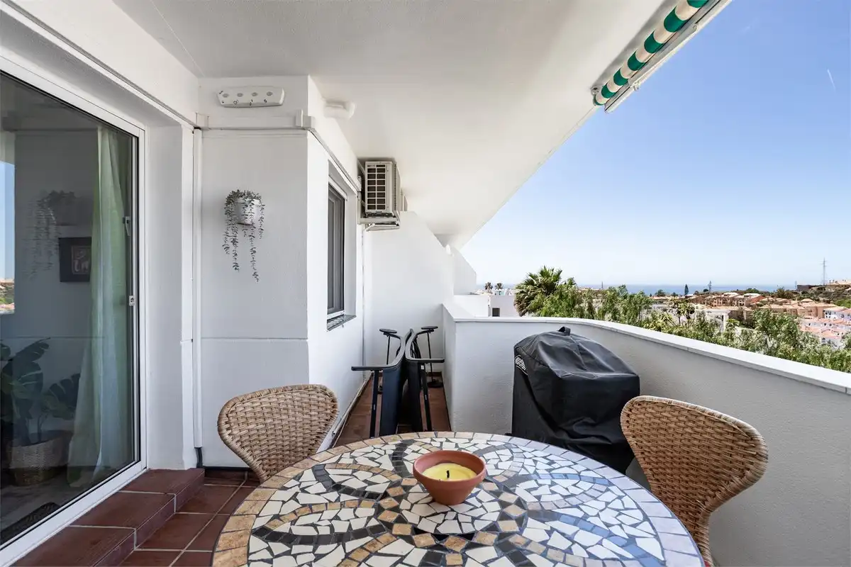 Terraza de Apartamento en venta en Mijas con Aire acondicionado, Calefacción y Terraza