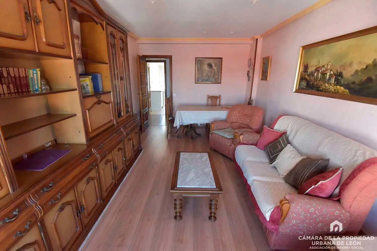 Living room of Flat for rent in León Capital   with Heating and Furnished