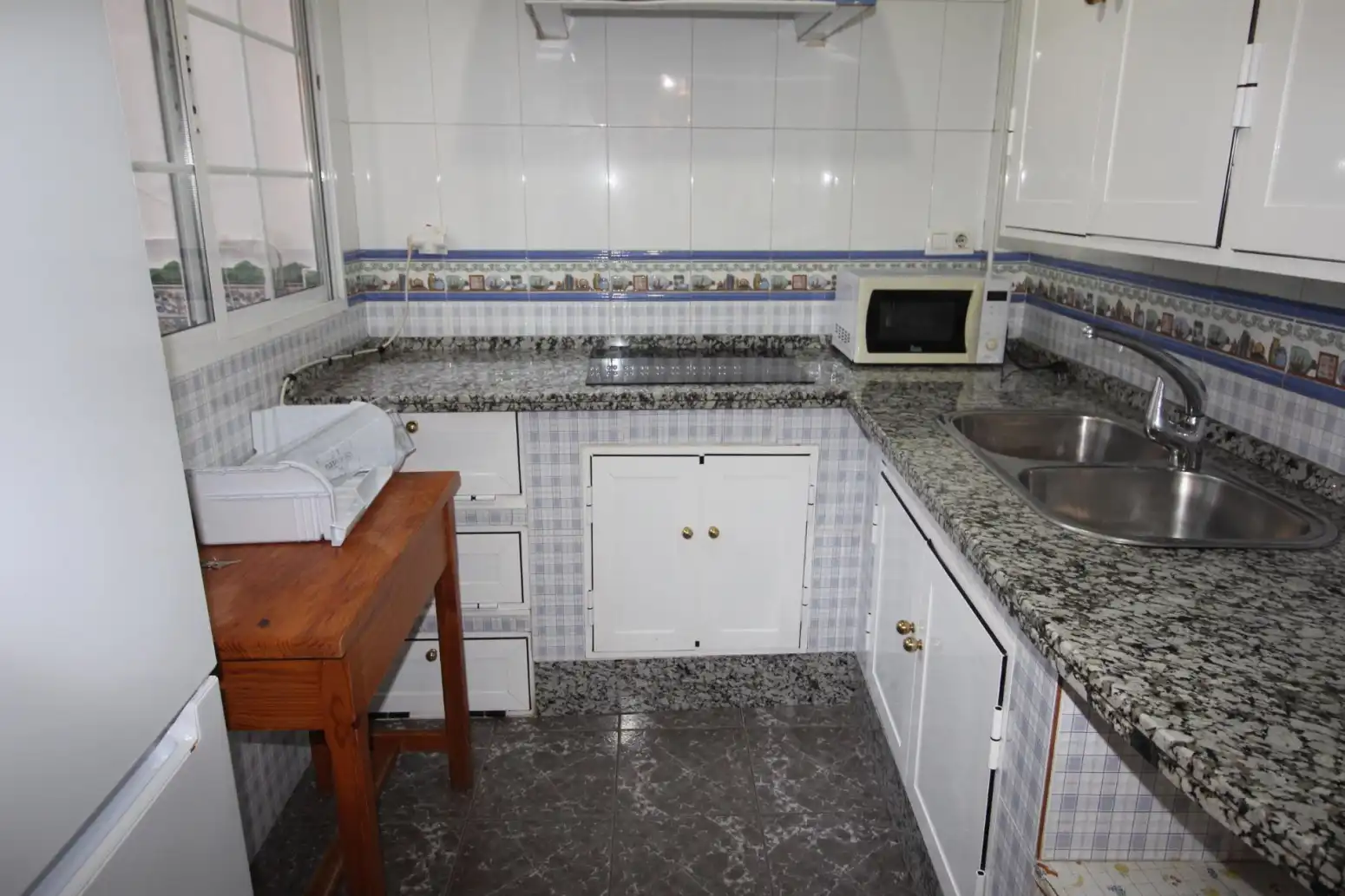 Cocina de Casa o chalet de alquiler en La Garrovilla  con Aire acondicionado y Parquet