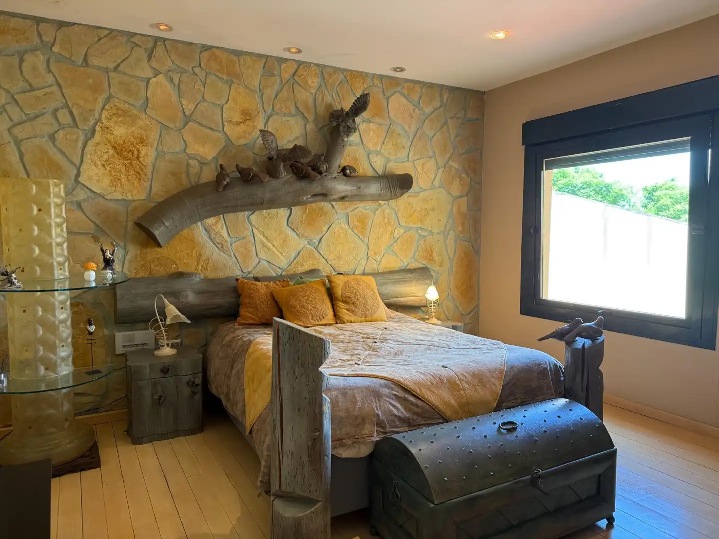 Habitación de Casa o chalet en venta en Gelves con Aire acondicionado, Jardín privado y Terraza