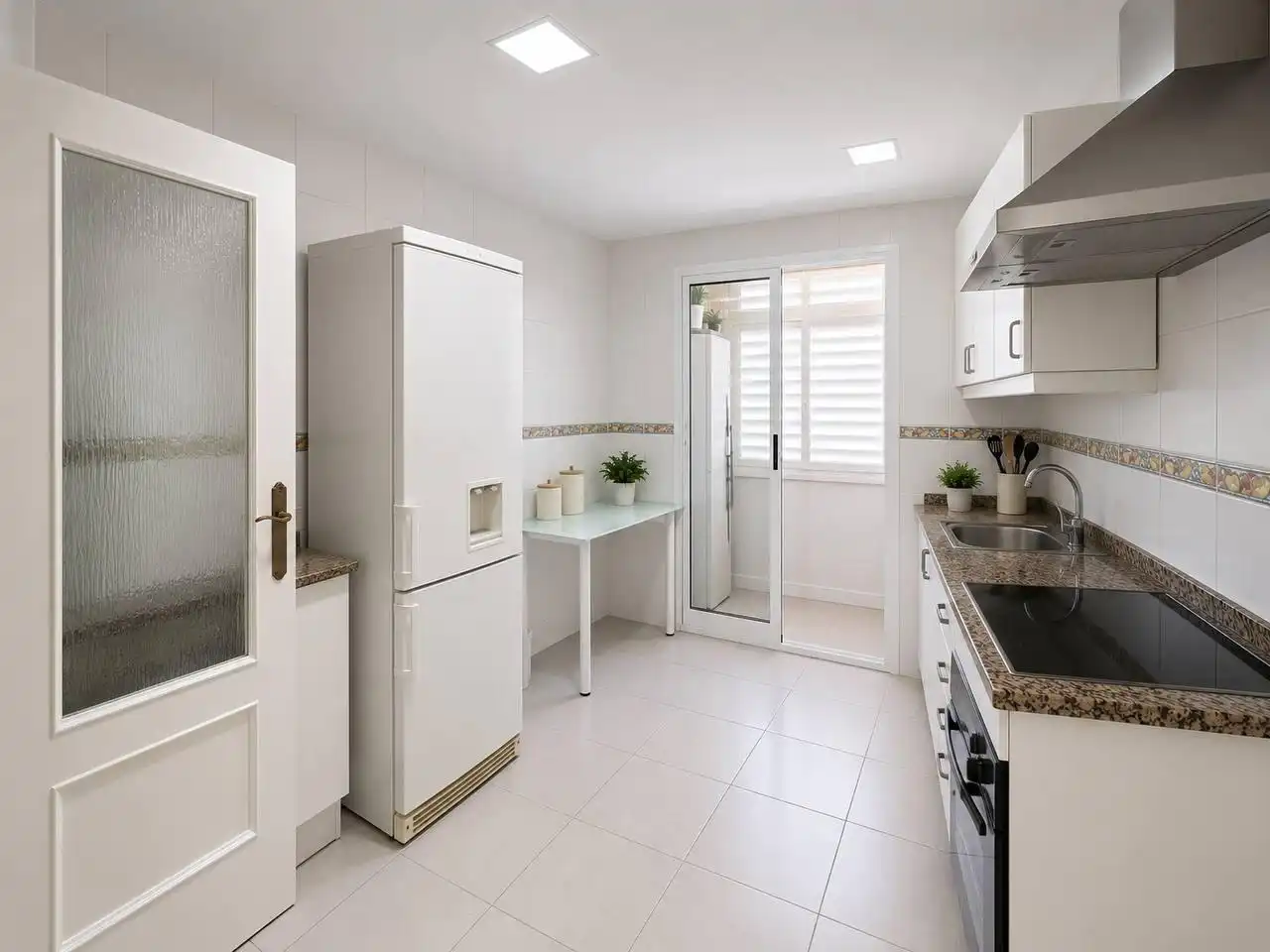 Kitchen of Flat for sale in Alicante / Alacant  with Air Conditioner, Heating and Terrace
