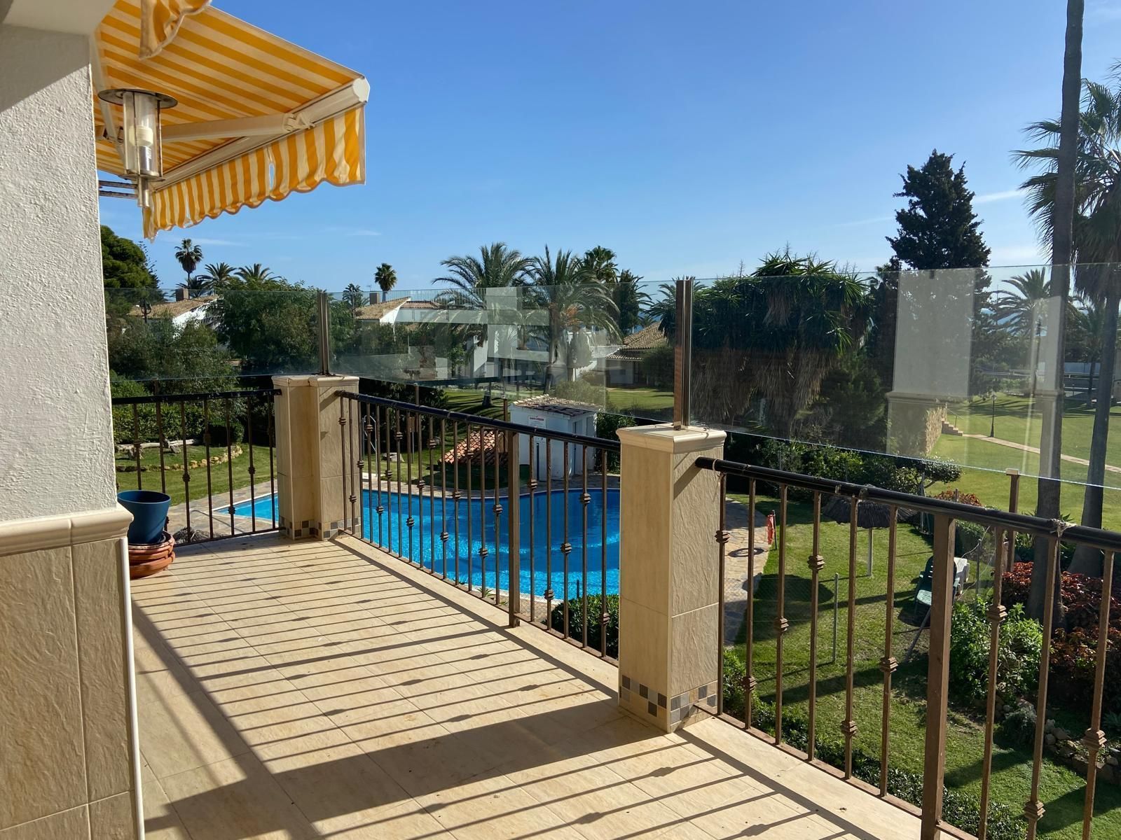 Swimming pool of Attic for sale in Estepona  with Air Conditioner, Heating and Terrace