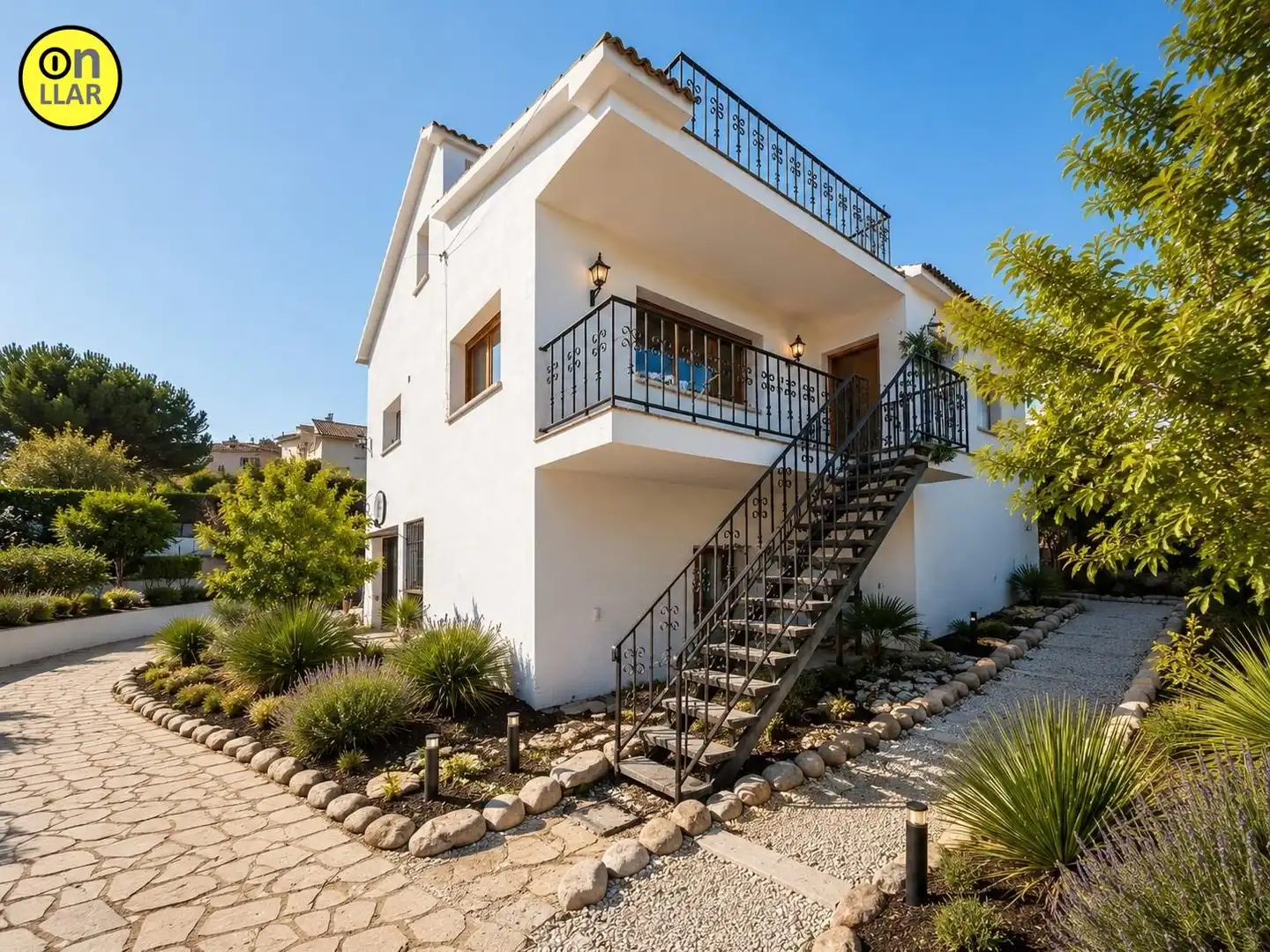 Vista exterior de Casa o chalet en venta en L'Ametlla del Vallès con Calefacción, Jardín privado y Terraza