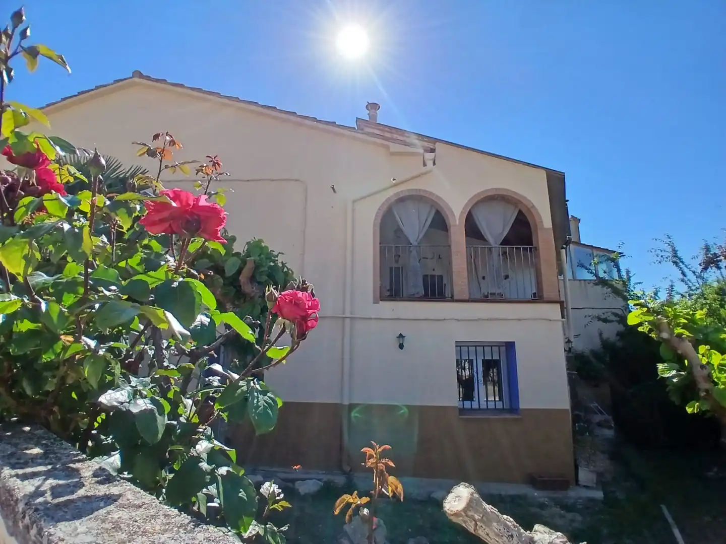 Vista exterior de Casa o chalet en venta en La Cerollera con Calefacción, Jardín privado y Terraza