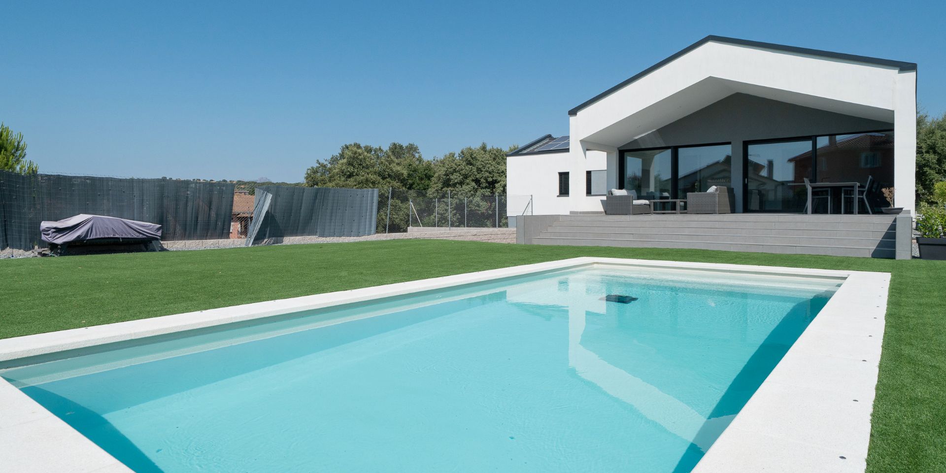 Swimming pool of House or chalet for sale in Guadalix de la Sierra  with Air Conditioner, Heating and Private garden