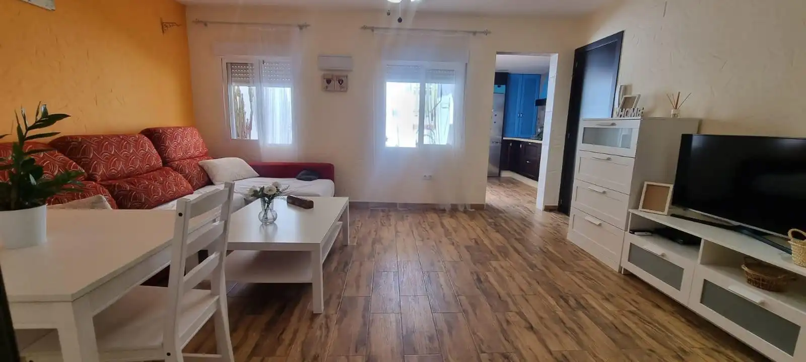 Sala de estar de Piso en venta en Elche / Elx con Amueblado y Balcón