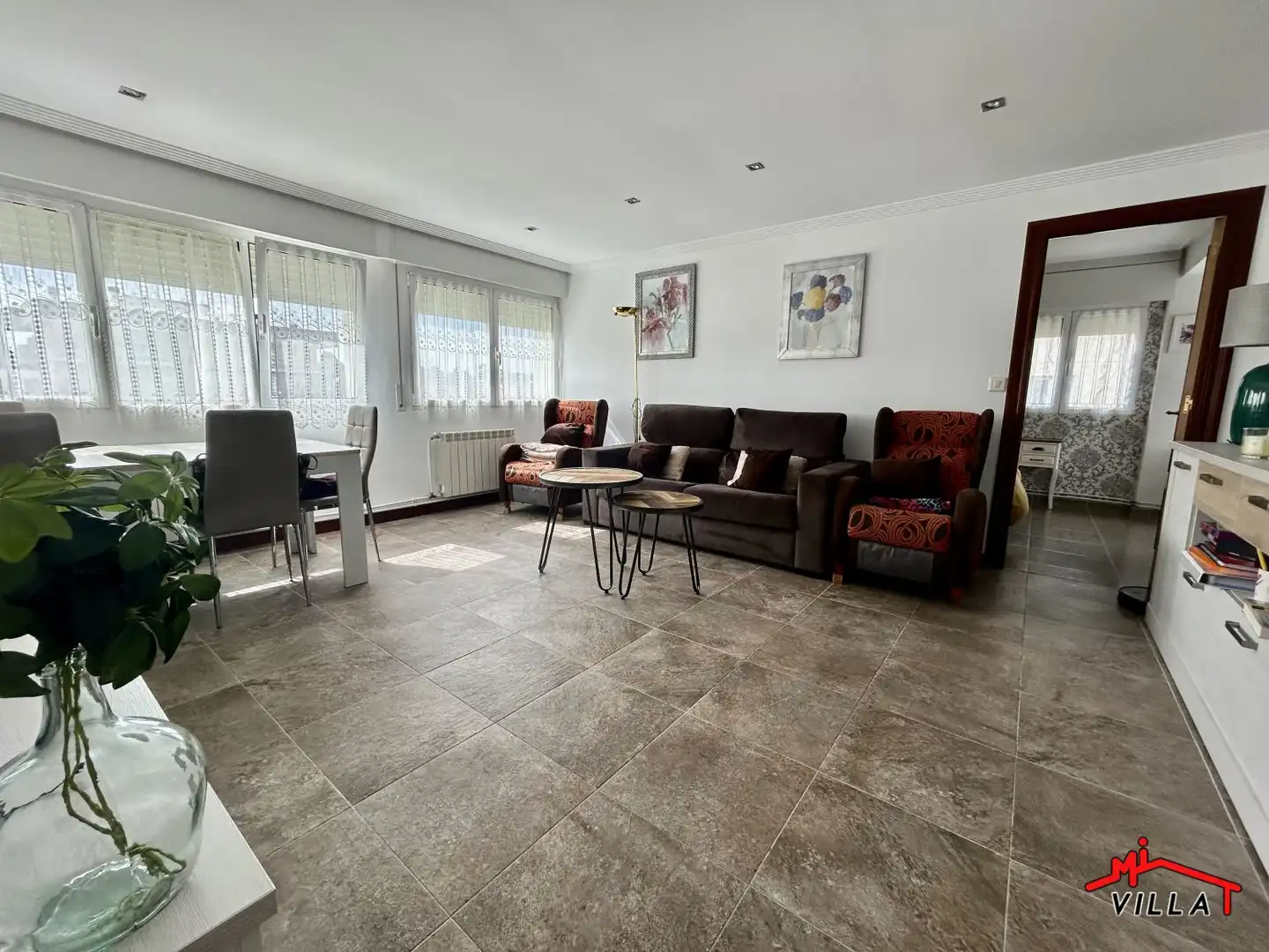 Living room of Flat for rent in Laredo  with Heating, Terrace and Furnished