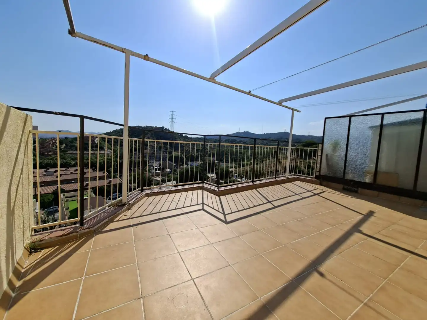 Terrasse von Dachboden zum Verkauf in Badalona mit Klimaanlage, Heizung und Terrasse