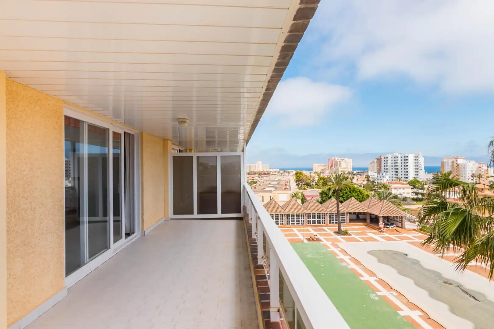 Terrace of Flat for sale in La Manga del Mar Menor  with Heating, Private garden and Terrace