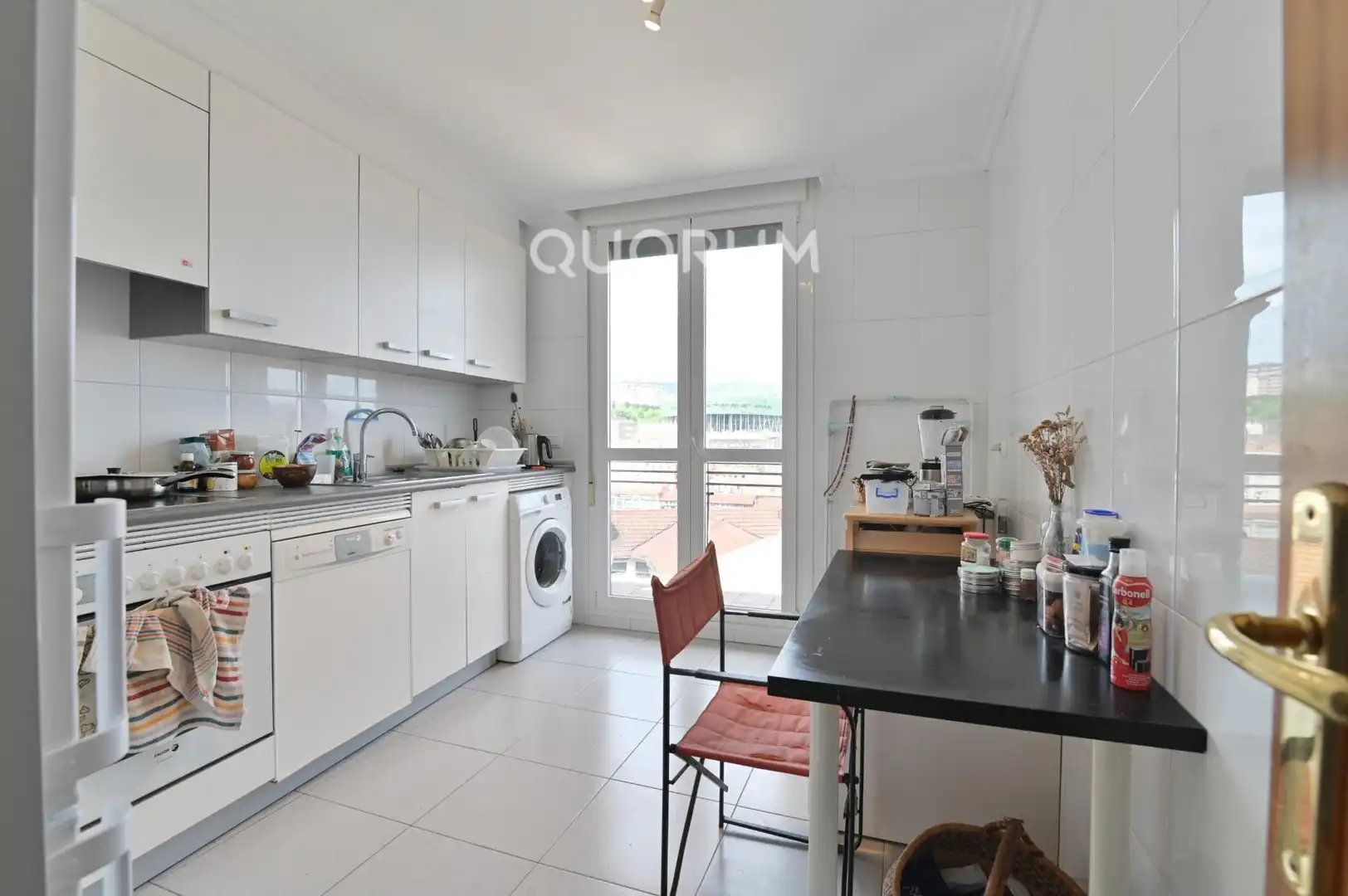 Küche von Wohnung zum Verkauf in Bilbao  mit Heizung und Terrasse
