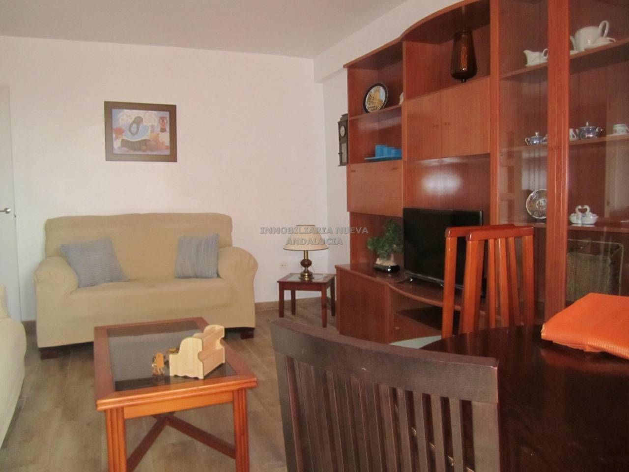 Sala de estar de Piso de alquiler en  Almería Capital con Amueblado