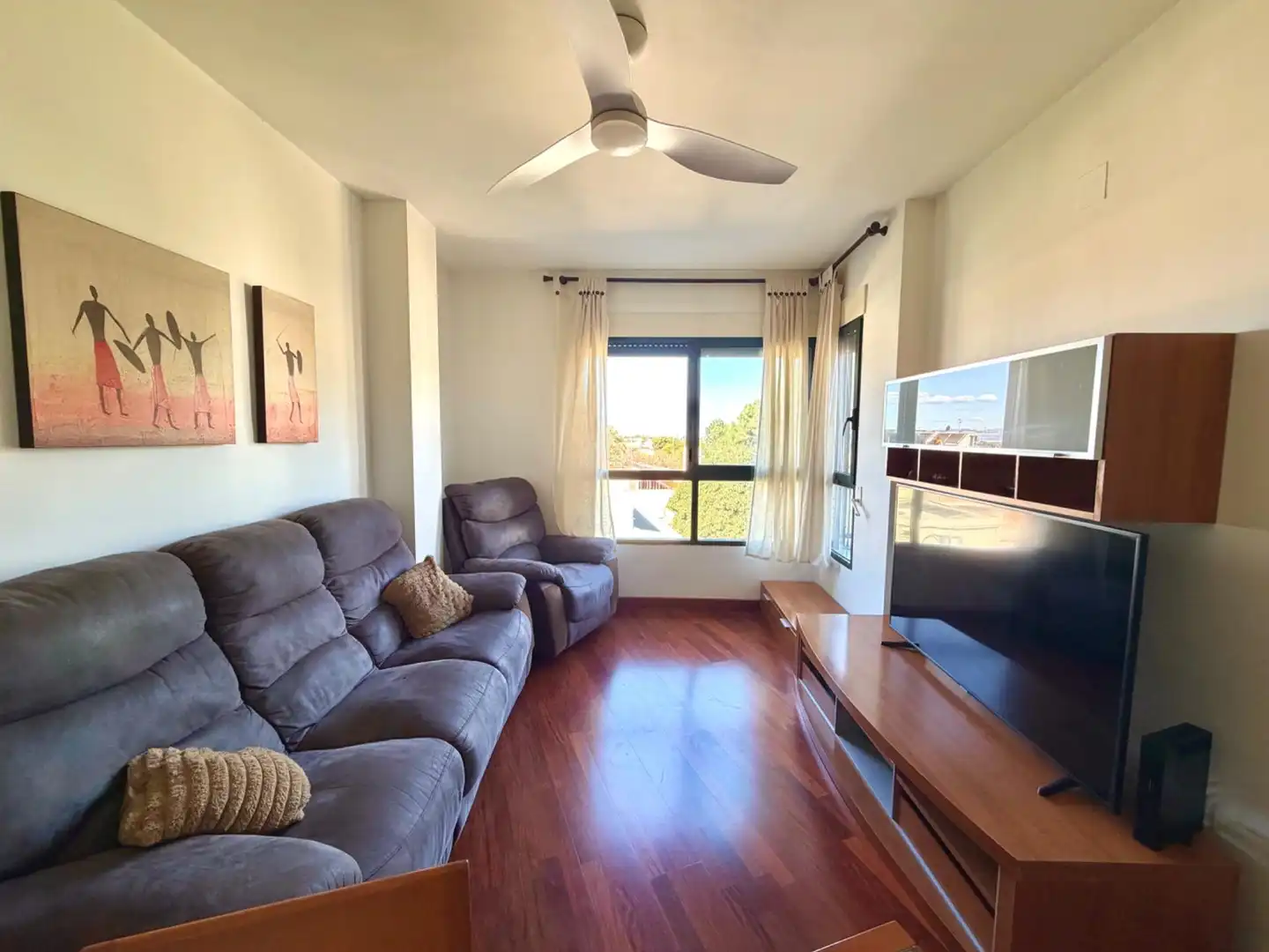Living room of Attic for sale in Burjassot  with Air Conditioner, Heating and Terrace