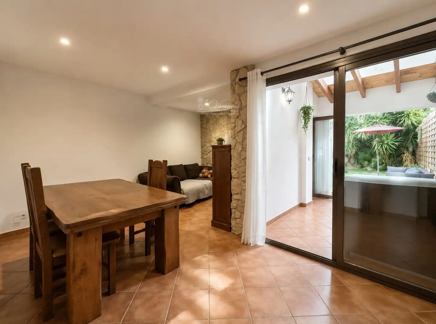 Sala d'estar de Casa o xalet en venda en  Palma de Mallorca amb Aire condicionat i Jardí privat