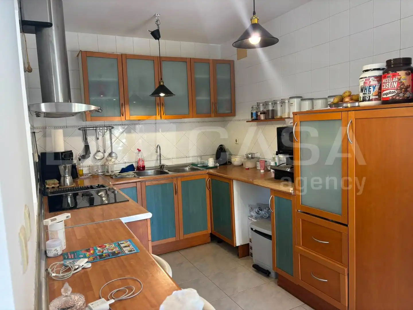 Kitchen of Detached homes for sale in La Roca del Vallès  with Air Conditioner, Heating and Private garden