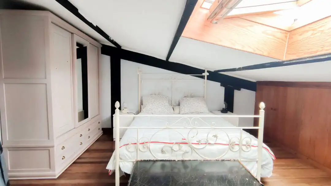 Bedroom of Flat for sale in Donostia - San Sebastián   with Heating and Furnished