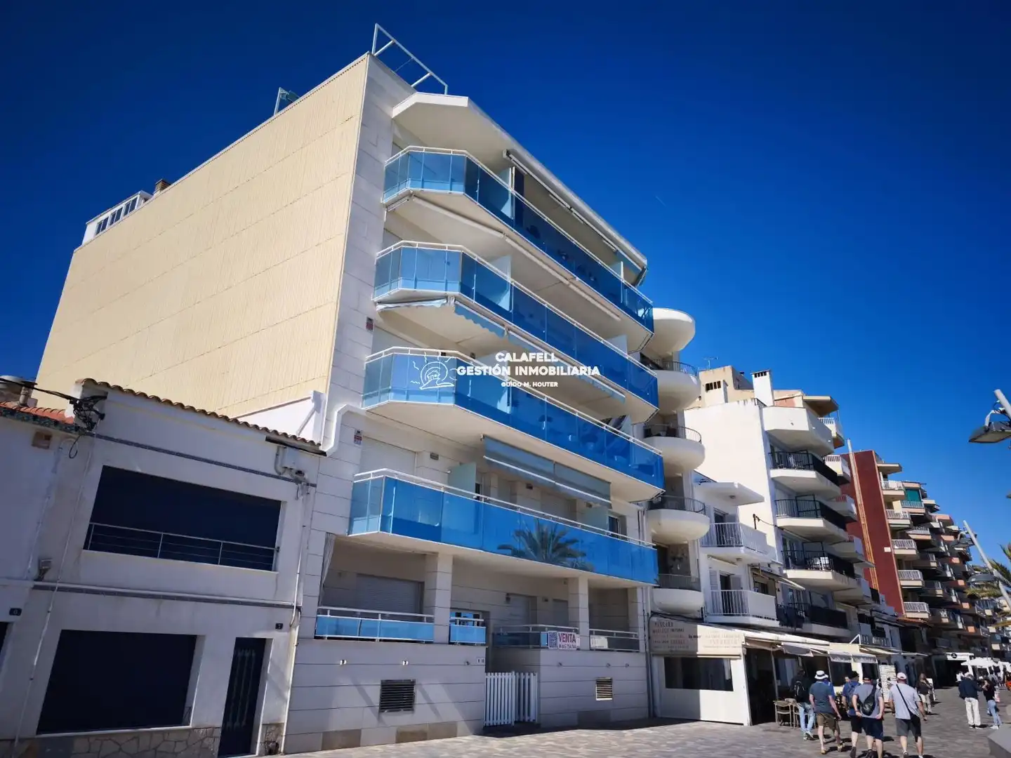 Vista exterior de Pis en venda en Calafell amb Aire condicionat, Calefacció i Terrassa