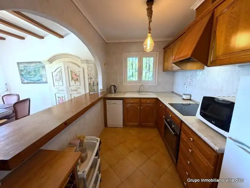 Kitchen of Houses for sale in Dénia  with Air Conditioner, Heating and Private garden