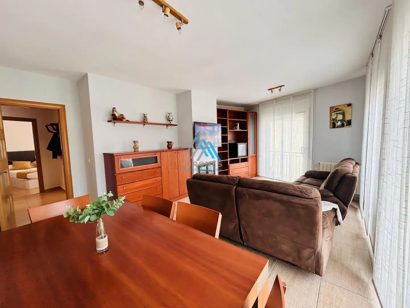 Living room of Flat for rent in Santa Cristina d'Aro  with Heating, Storage room and Furnished