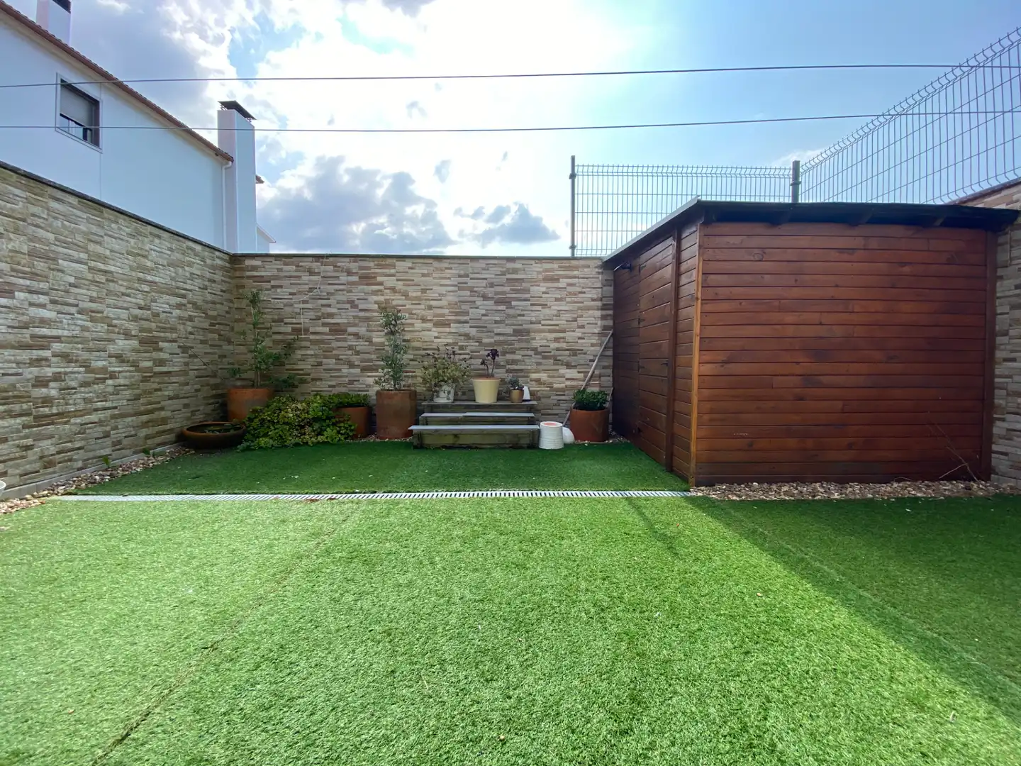 Terraza de Piso de alquiler en Outes con Calefacción, Terraza y Amueblado