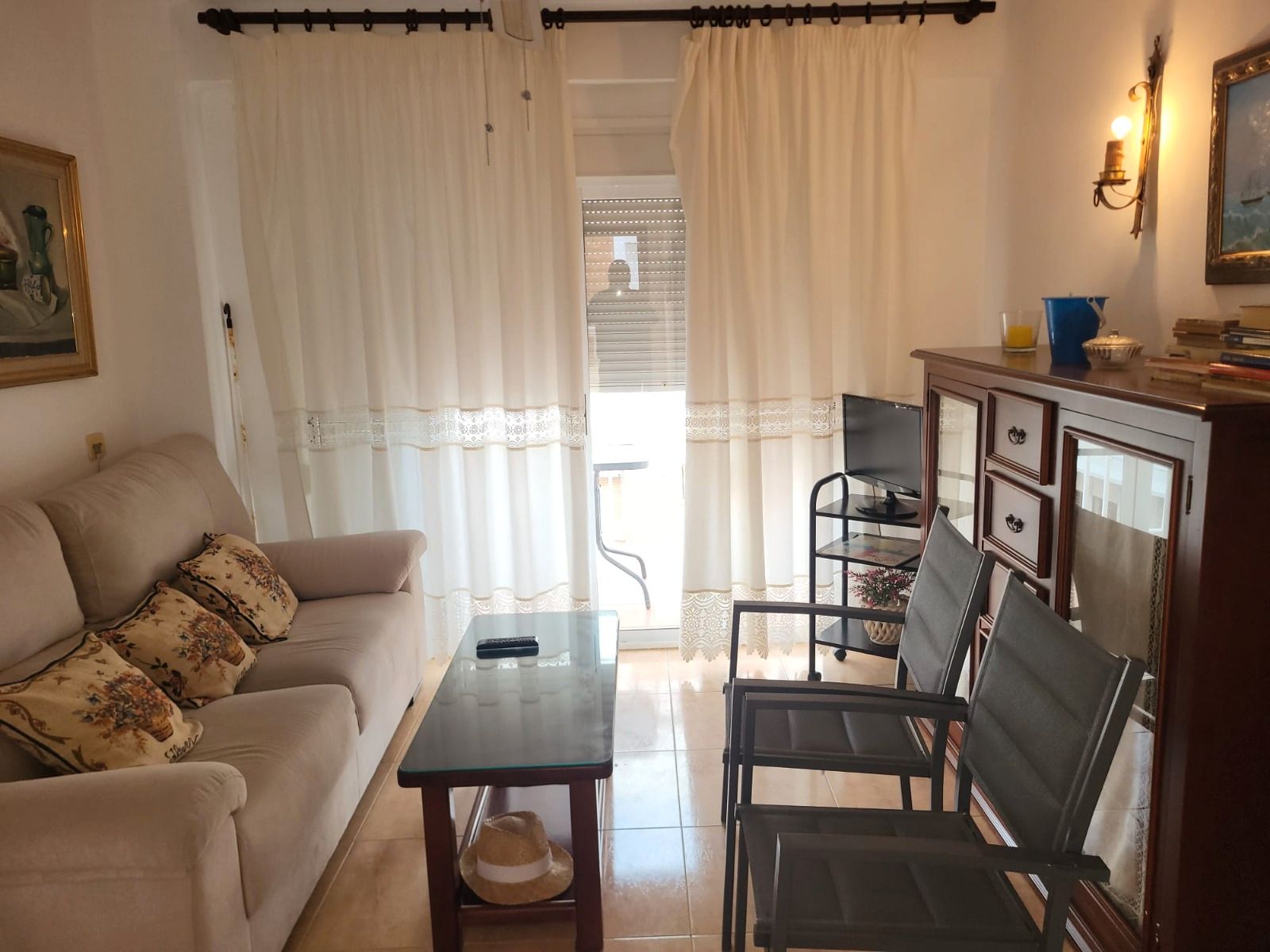 Sala d'estar de Pis en venda en Vélez-Málaga amb Terrassa i Moblat