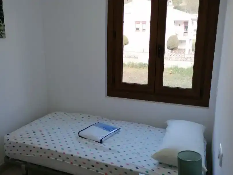 Bedroom of Flat for rent in Vilaller  with Parquet flooring, Storage room and Furnished