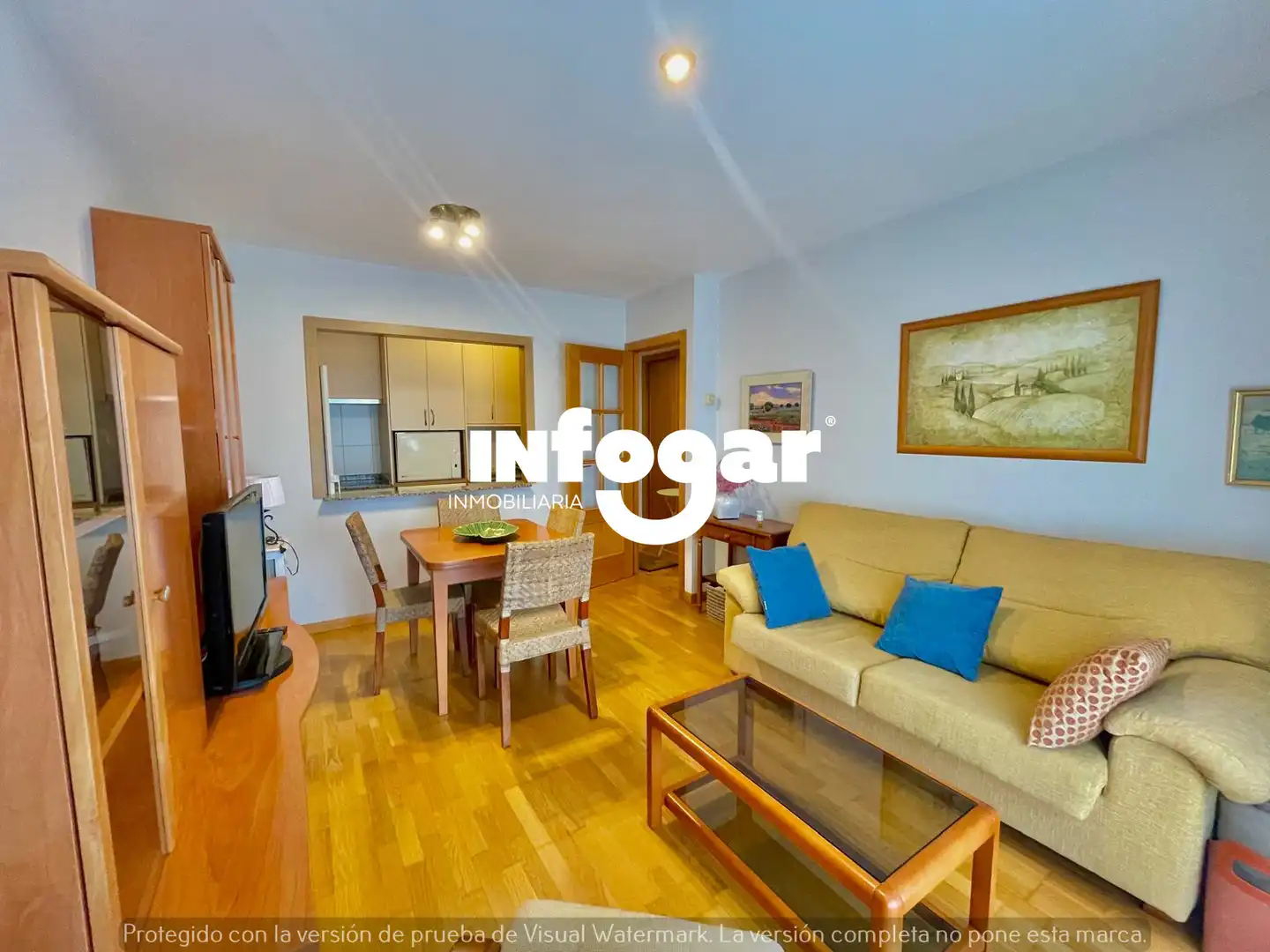 Wohnzimmer von Wohnung zum Verkauf in A Guarda   mit Heizung, Parkett und Abstellraum