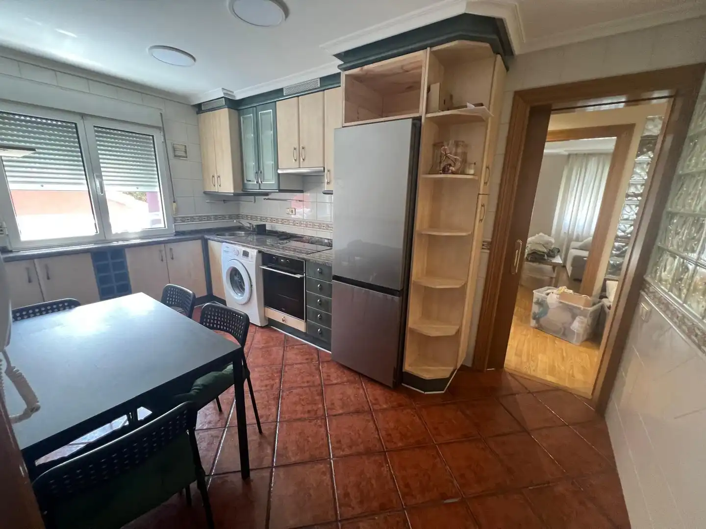 Cuina de Pis en venda en Gijón  amb Parquet i Alarma
