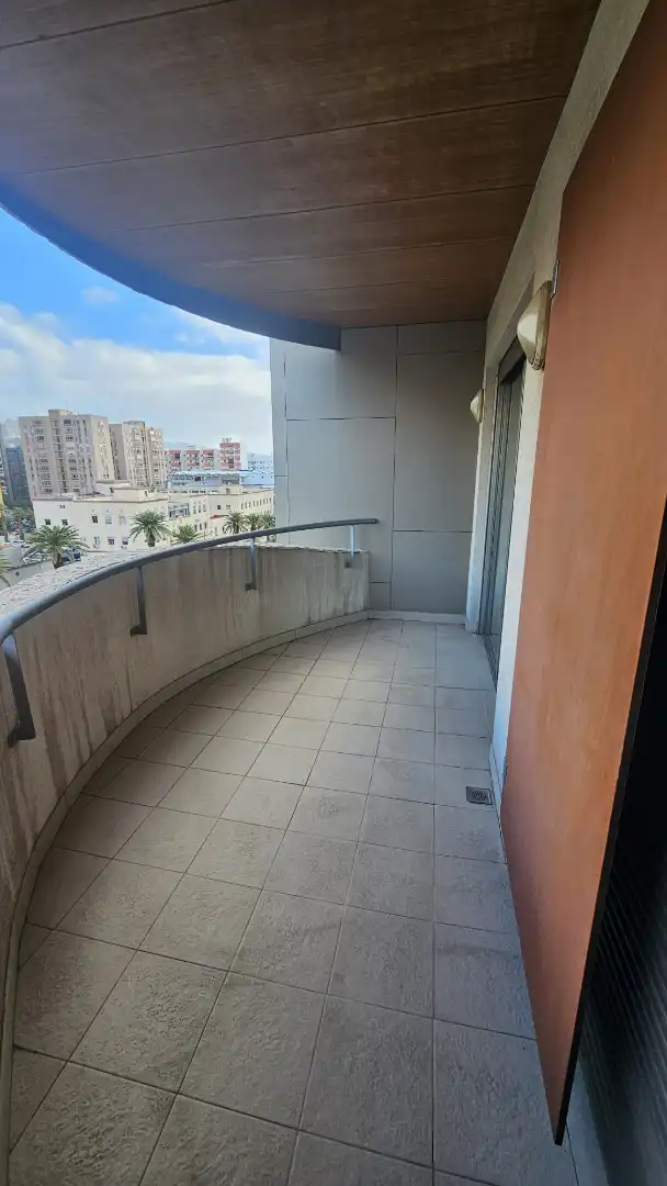 Balcony of Flat for rent in Santa Cruz de Tenerife  with Furnished, Oven and Washing machine