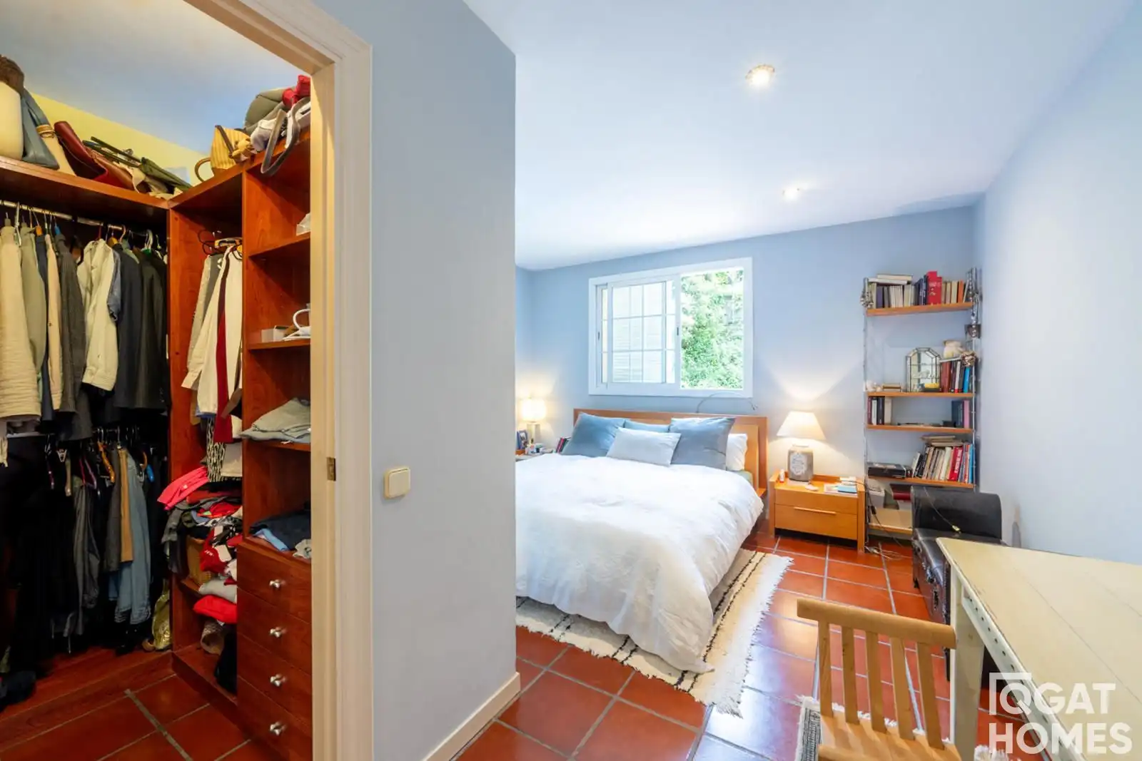 Bedroom of Houses for sale in Sant Cugat del Vallès  with Heating, Terrace and Storage room